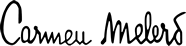 Logotipo Carmen Melero Logotipo Carmen Melero
